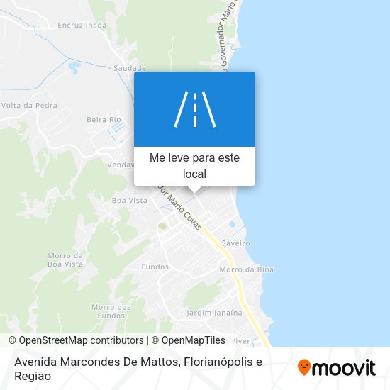 Avenida Marcondes De Mattos mapa