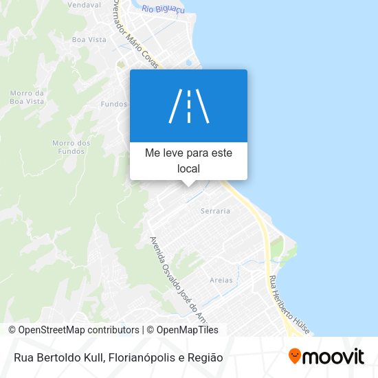 Rua Bertoldo Kull mapa