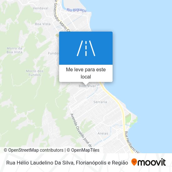 Rua Hélio Laudelino Da Silva mapa