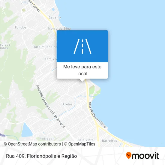 Rua 409 mapa