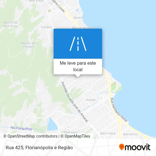 Rua 425 mapa