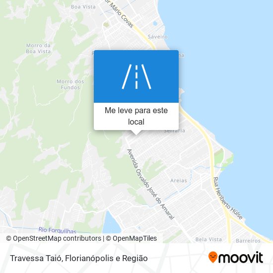 Travessa Taió mapa