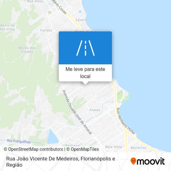 Rua João Vicente De Medeiros mapa