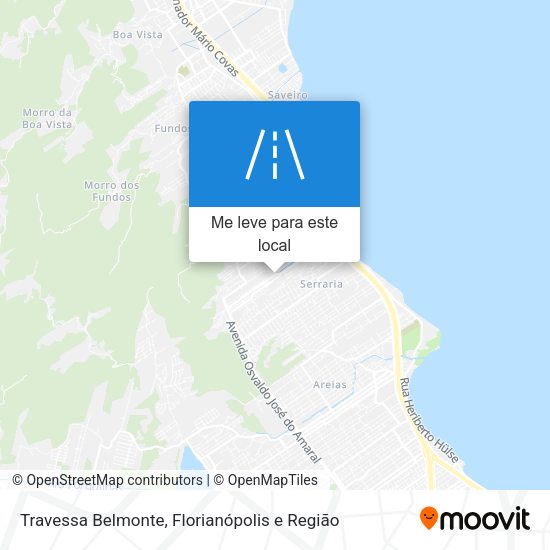 Travessa Belmonte mapa