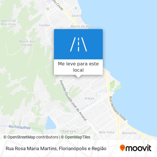 Rua Rosa Maria Martins mapa