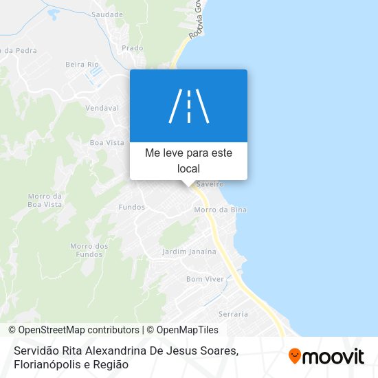 Servidão Rita Alexandrina De Jesus Soares mapa