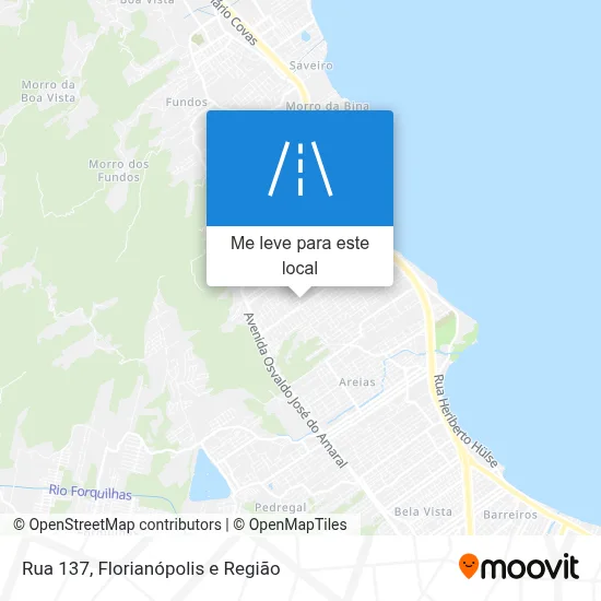 Rua 137 mapa