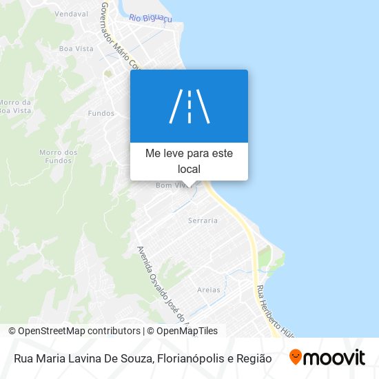 Rua Maria Lavina De Souza mapa