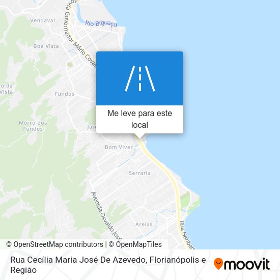 Rua Cecília Maria José De Azevedo mapa