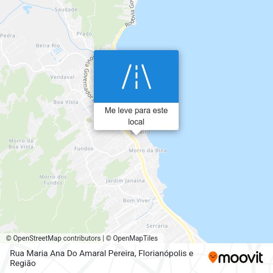 Rua Maria Ana Do Amaral Pereira mapa