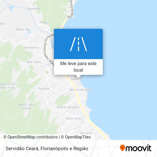 Servidão Ceará mapa