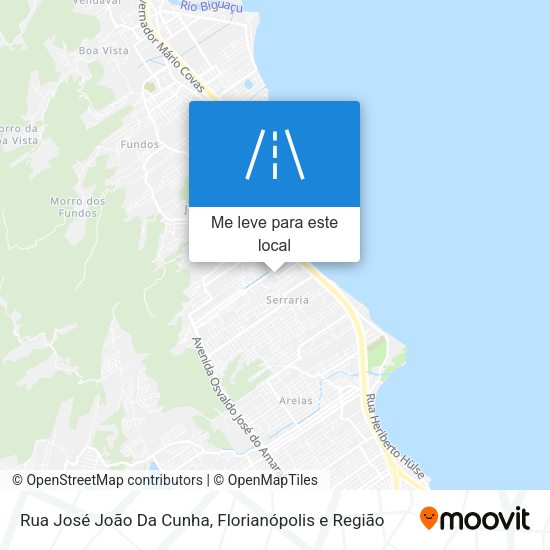 Rua José João Da Cunha mapa