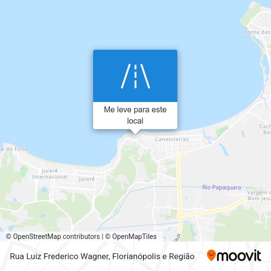 Rua Luiz Frederico Wagner mapa