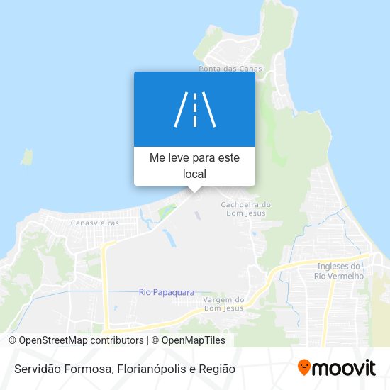 Servidão Formosa mapa