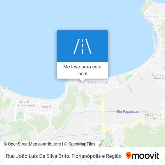 Rua João Luiz Da Silva Brito mapa