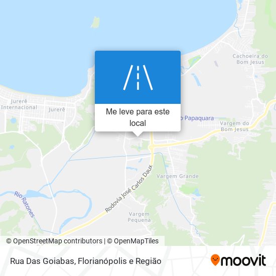 Rua Das Goiabas mapa