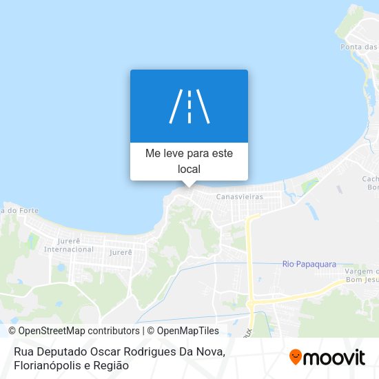 Rua Deputado Oscar Rodrigues Da Nova mapa