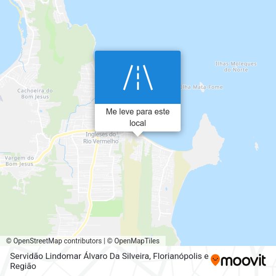 Servidão Lindomar Álvaro Da Silveira mapa