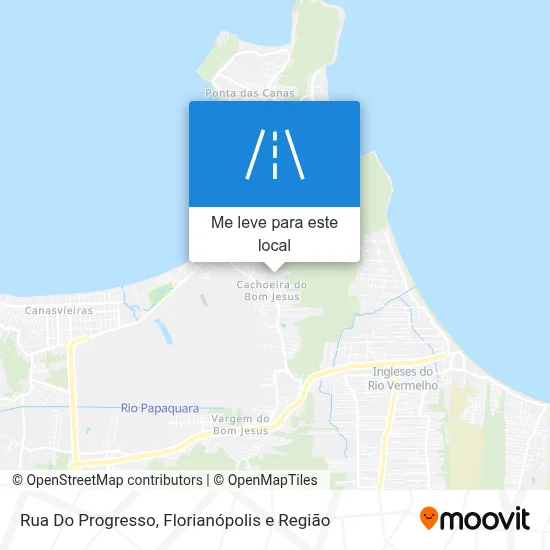 Rua Do Progresso mapa