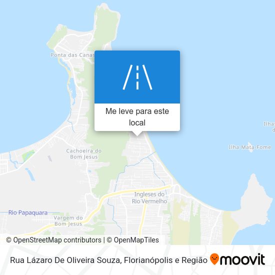 Rua Lázaro De Oliveira Souza mapa