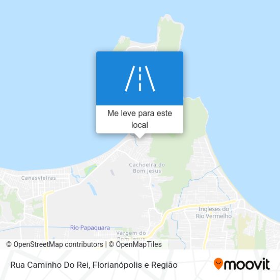 Rua Caminho Do Rei mapa