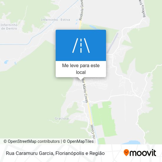 Rua Caramuru Garcia mapa