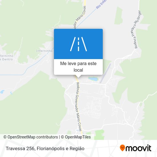 Travessa 256 mapa