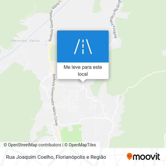 Rua Joaquim Coelho mapa