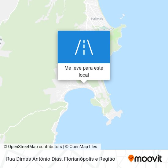 Rua Dimas Antônio Dias mapa