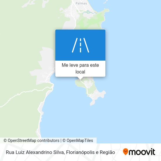 Rua Luiz Alexandrino Silva mapa