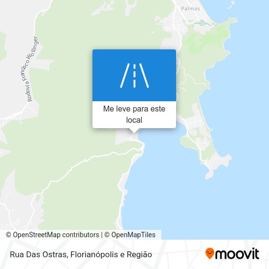 Rua Das Ostras mapa