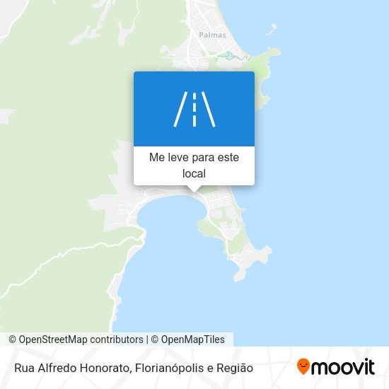 Rua Alfredo Honorato mapa
