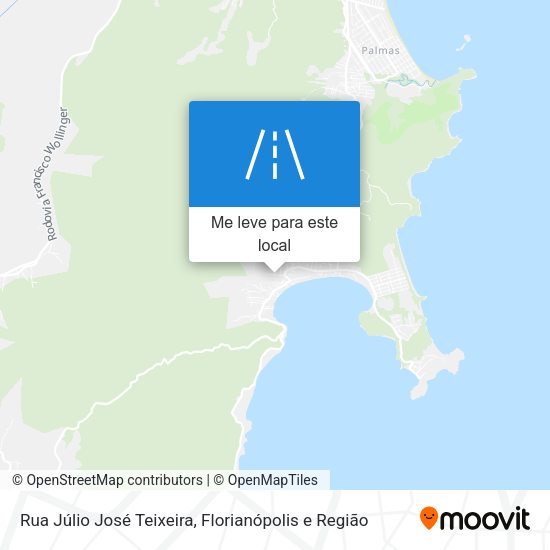 Rua Júlio José Teixeira mapa