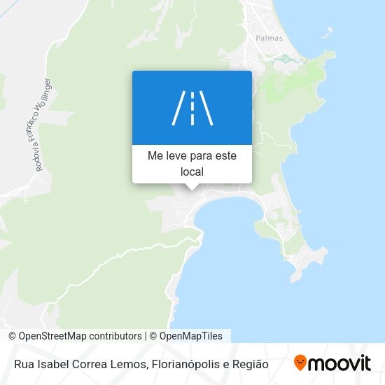 Rua Isabel Correa Lemos mapa