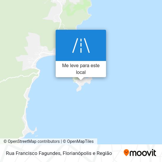 Rua Francisco Fagundes mapa