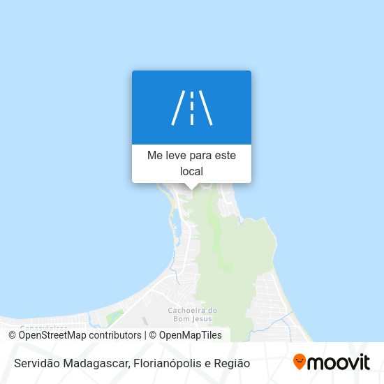 Servidão Madagascar mapa