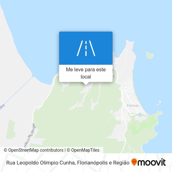 Rua Leopoldo Olímpio Cunha mapa