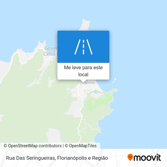 Rua Das Seringueiras mapa