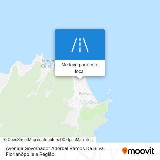 Avenida Governador Aderbal Ramos Da Silva mapa