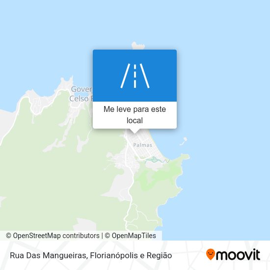 Rua Das Mangueiras mapa