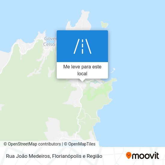 Rua João Medeiros mapa