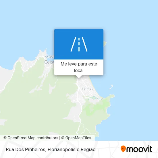 Rua Dos Pinheiros mapa