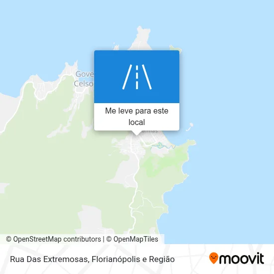 Rua Das Extremosas mapa