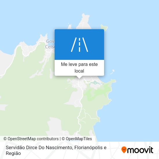Servidão Dirce Do Nascimento mapa