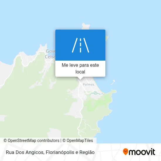Rua Dos Angicos mapa
