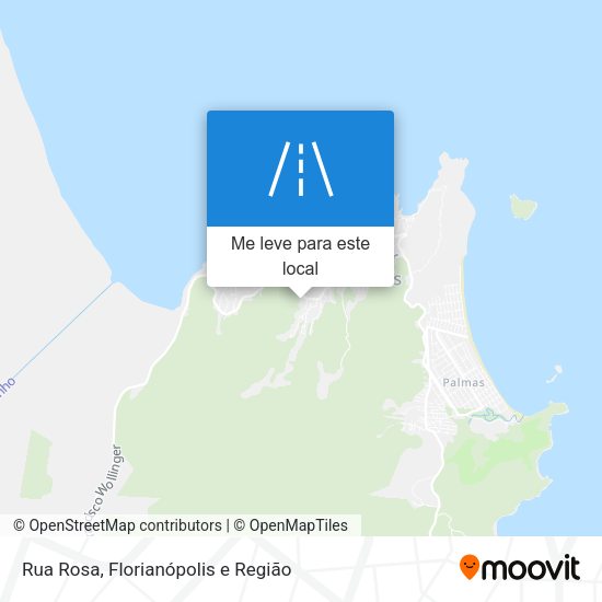 Rua Rosa mapa