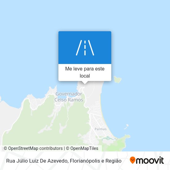 Rua Júlio Luiz De Azevedo mapa