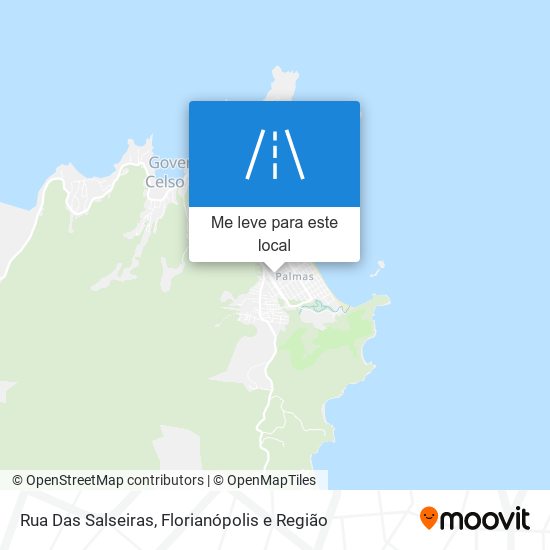 Rua Das Salseiras mapa