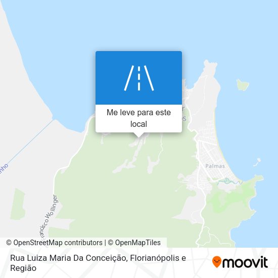 Rua Luiza Maria Da Conceição mapa