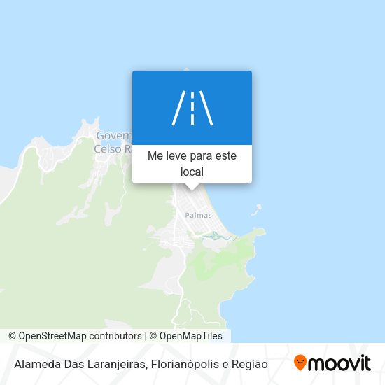 Alameda Das Laranjeiras mapa